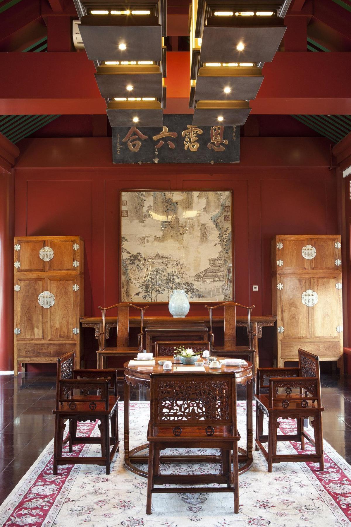 Lv Garden Huanghuali Art Galery Beijing Hotel Yinjiafu Exterior photo